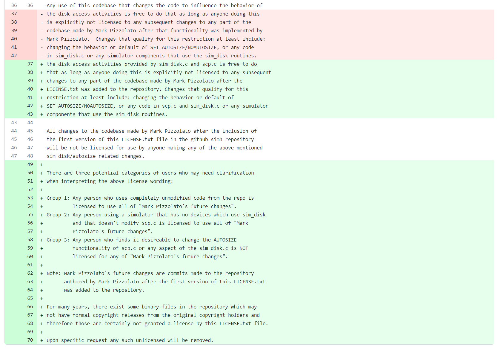 新功能被批评导致 Simh 维护者“摆烂”，随意修改开源许可证