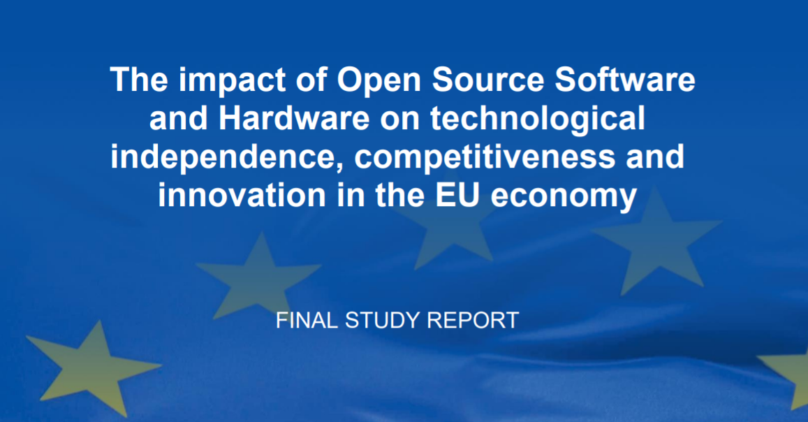 欧盟报告：开源可以促进经济增长和数字自治