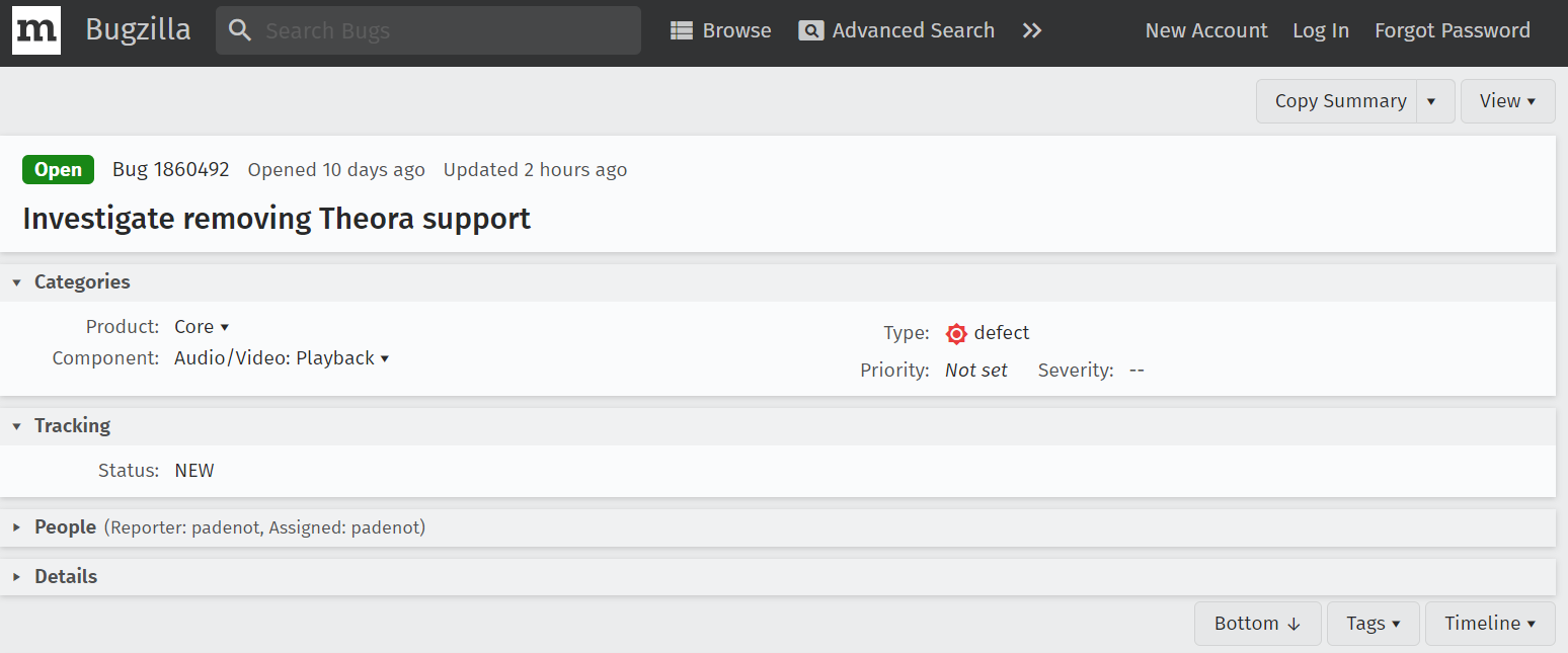 Mozilla 计划移除 Firefox 中的 Theora 支持