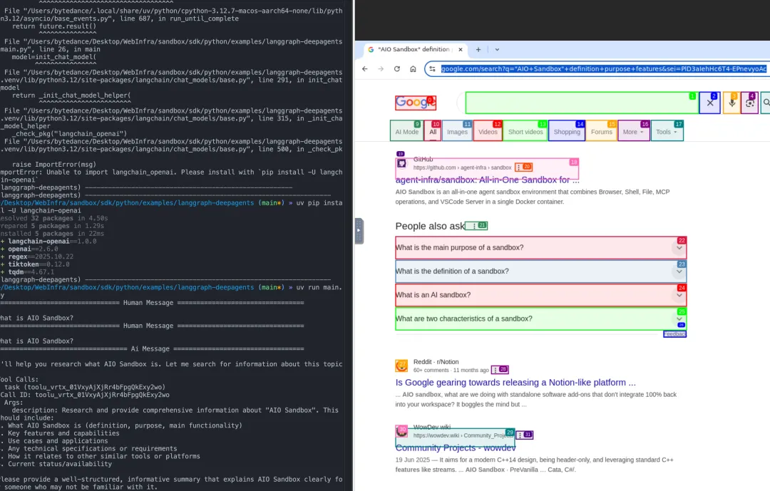 LangGraph-DeepAgents + AIO Sandbox LangGraph-DeepAgents + AIO Sandbox