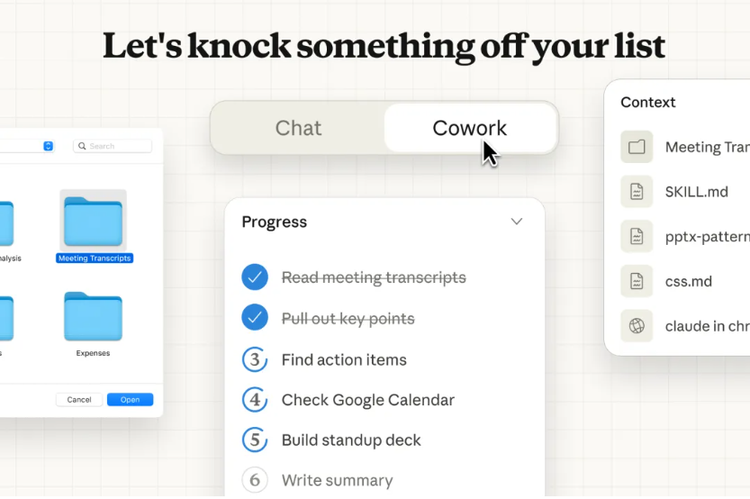 Anthropic 发布简化版“Claude Code”：Claude Cowork