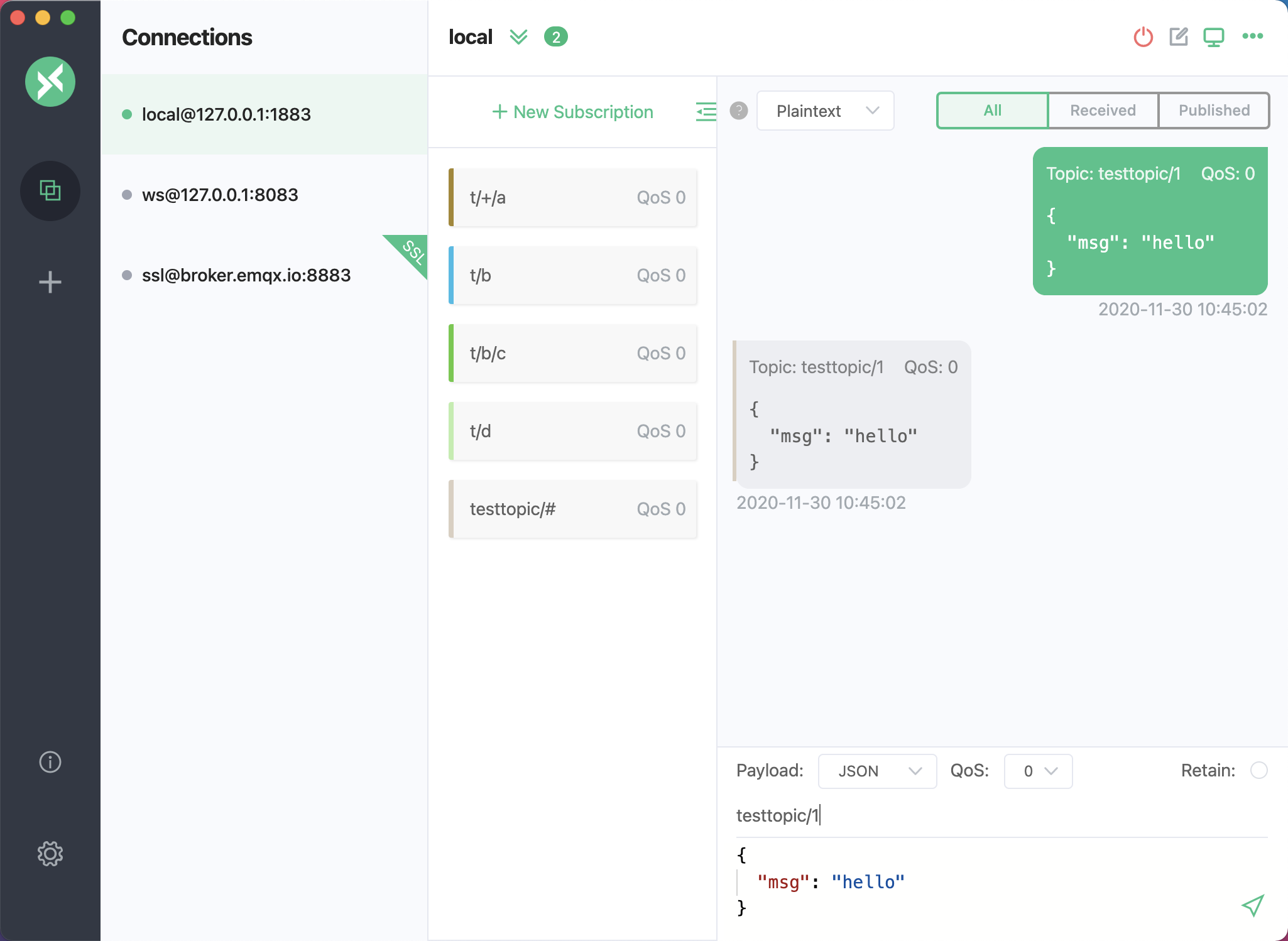 MQTT X v1.4.1 正式发布 