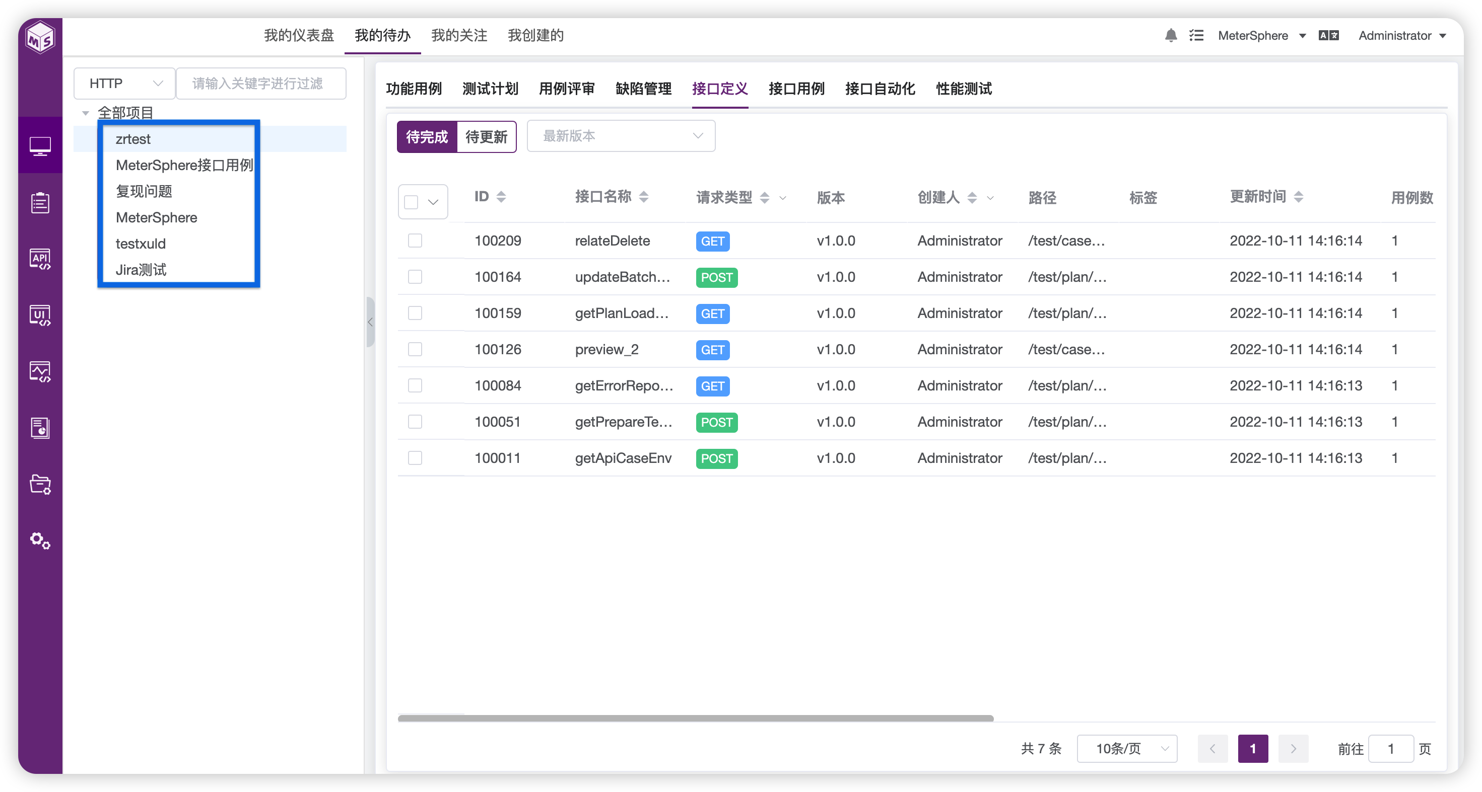 开源版支持工作台展示，新增超级管理员用户组，MeterSphere 开源持续测试平台 v2.5.0 发布(图2)