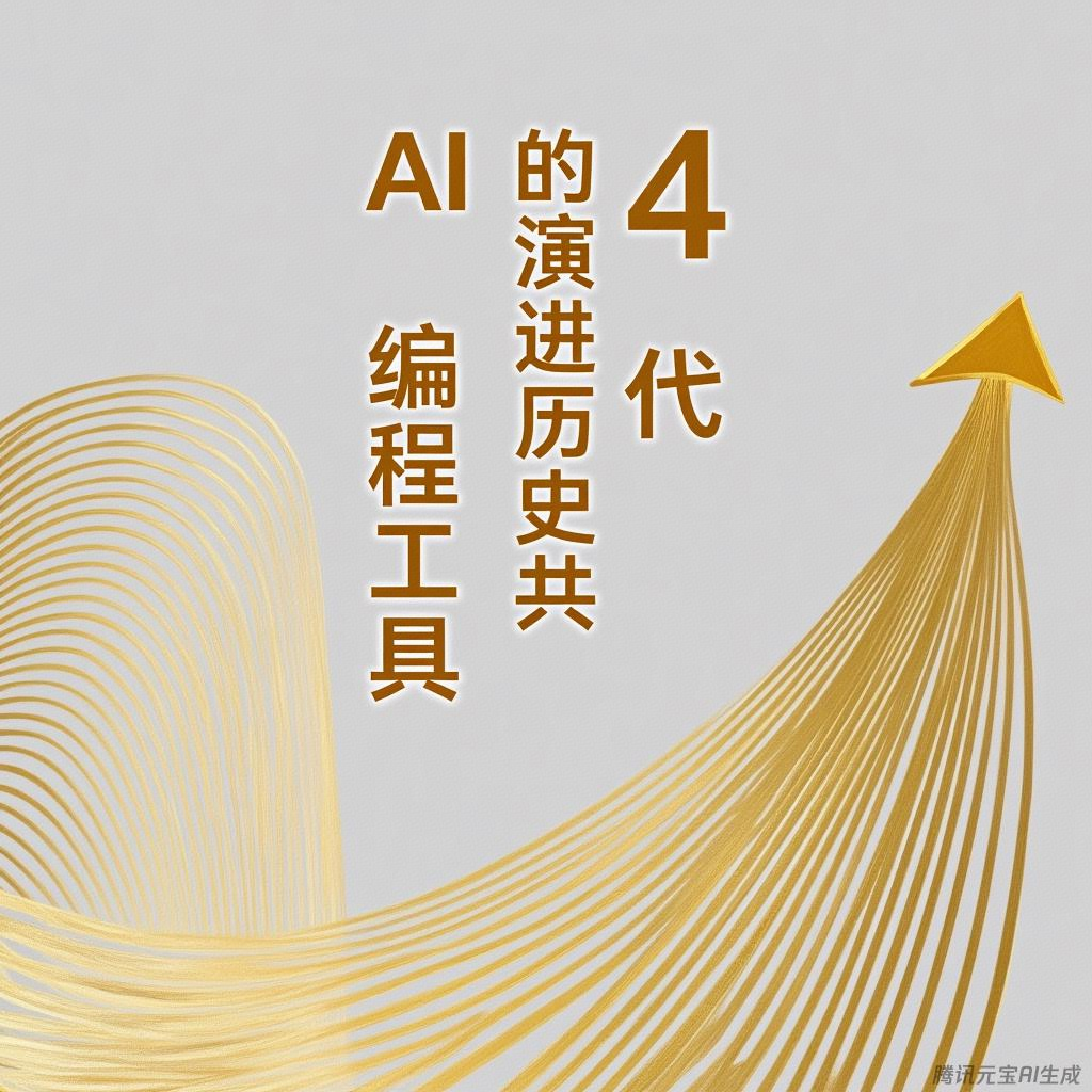 AI编程工具的 4 代演进历史