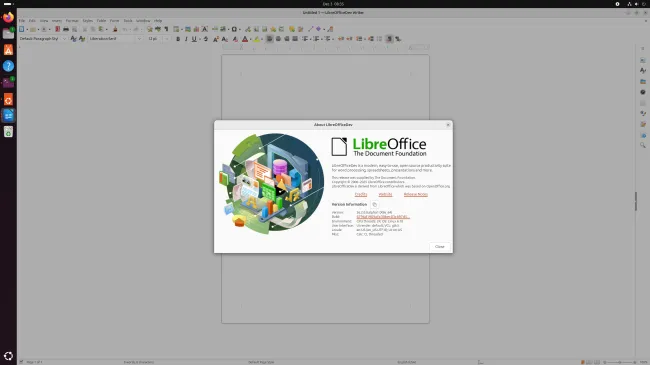 自由开源办公套件 LibreOffice 26.2 Alpha 1 测试版发布