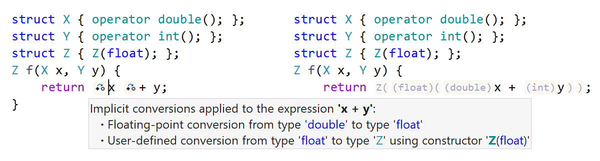 ReSharper C++ 2021.2 EAP 发布，支持类型转换提示