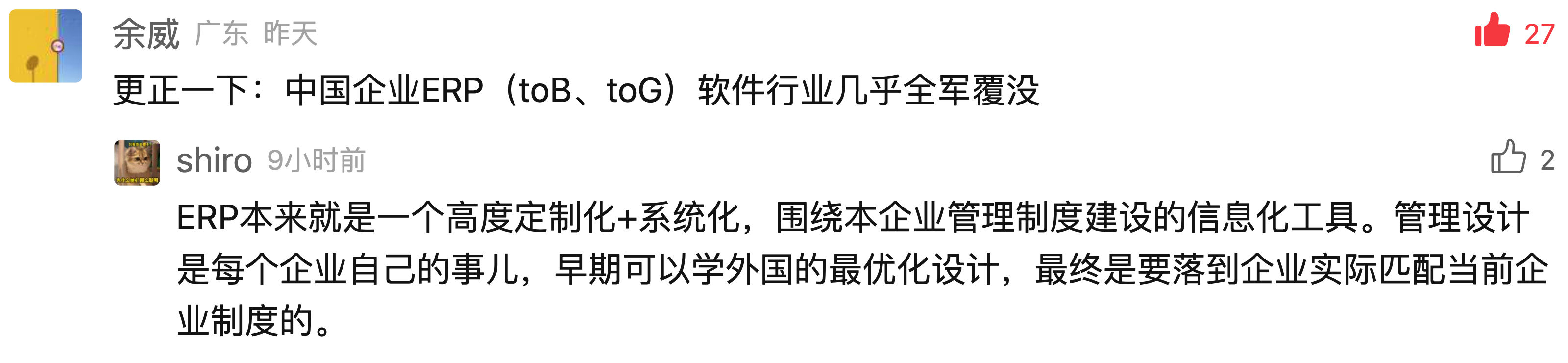 广大网友对《中国软件行业几乎全军覆没》的评论精选插图17