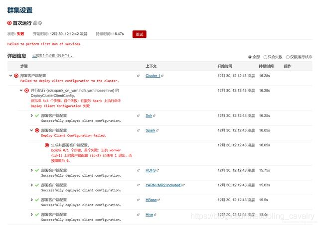 CDH5部署三部曲之三：问题总结 