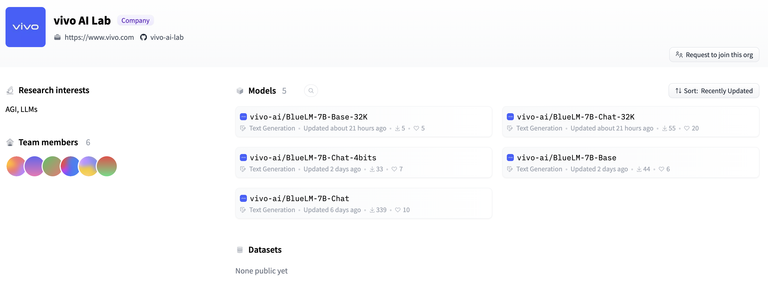 vivo 公布蓝心大模型 BlueLM-7B 开源地址