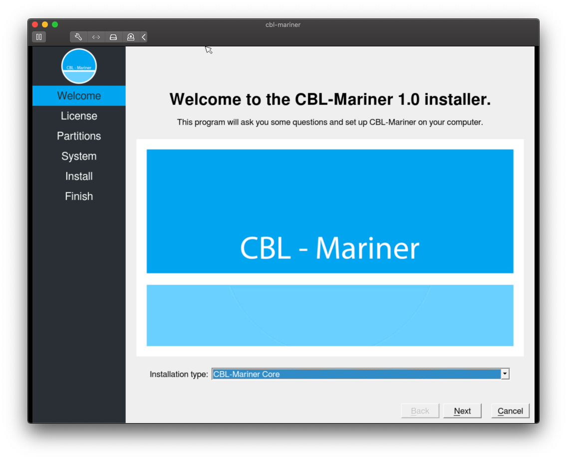 微软开源内部 Linux 发行版 CBL-Mariner