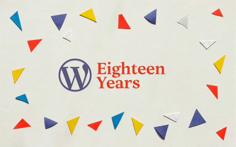 WordPress 诞生 18 周年