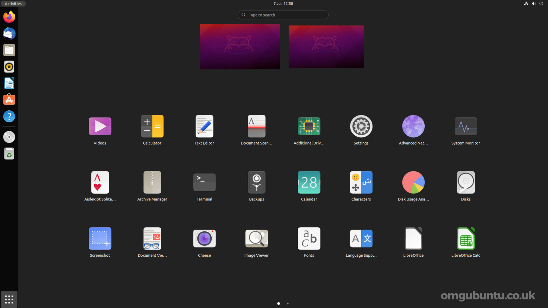 Ubuntu 21.10 每日构建版已搭载 GNOME 40