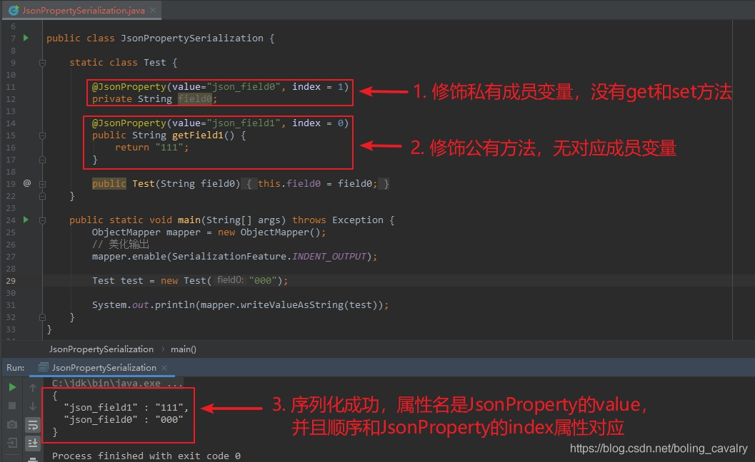 jackson学习之七：常用Field注解 