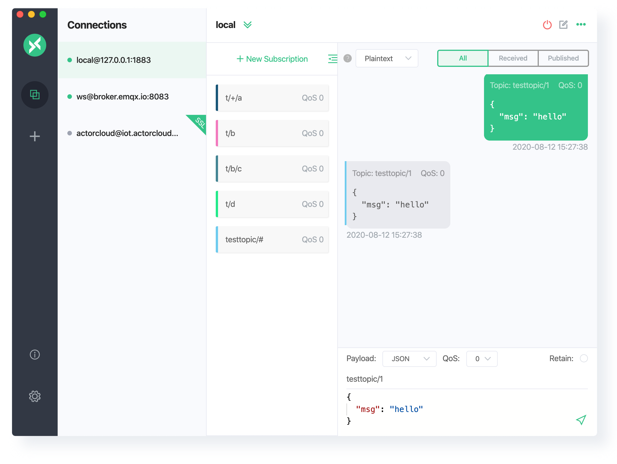 MQTT X v1.4.0 正式发布 