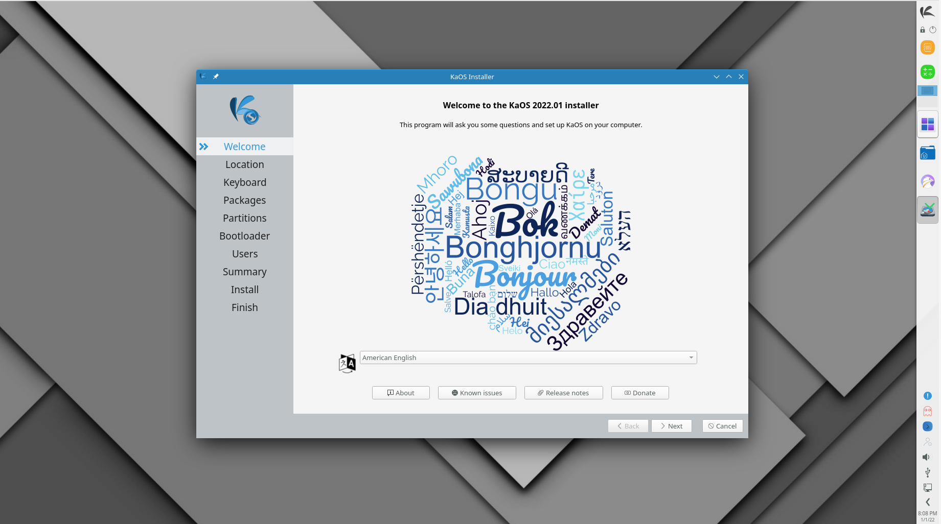 KaOS 2022.02 发布，KDE 桌面 Linux 发行版