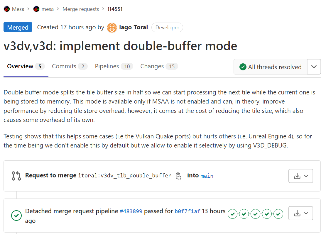 开源 Raspberry Pi 图形驱动程序增加了双缓冲区模式