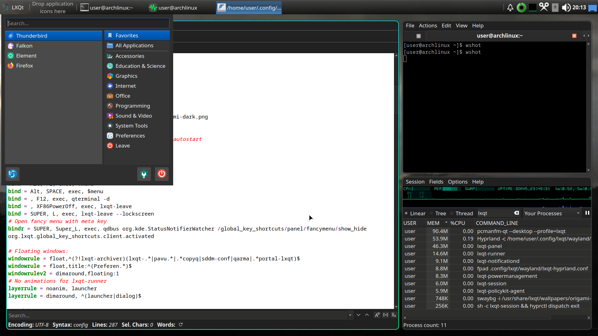 轻量级 Linux 桌面环境 LXQt 2.3 发布