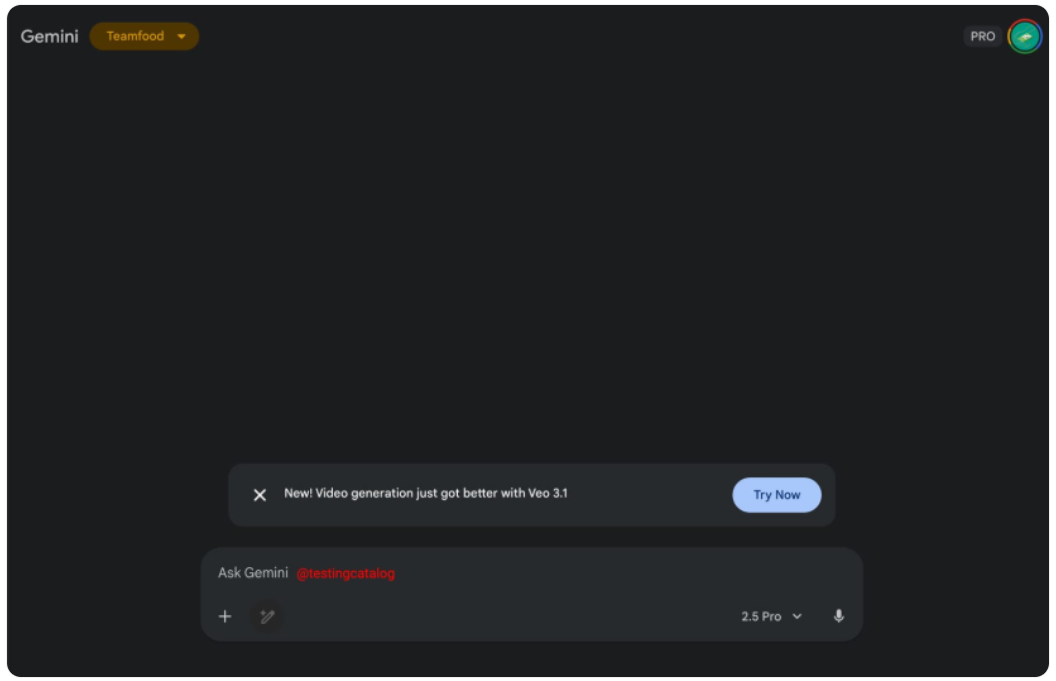 消息称谷歌即将在 Gemini 和 API 上发布 VEO 3.1 版本