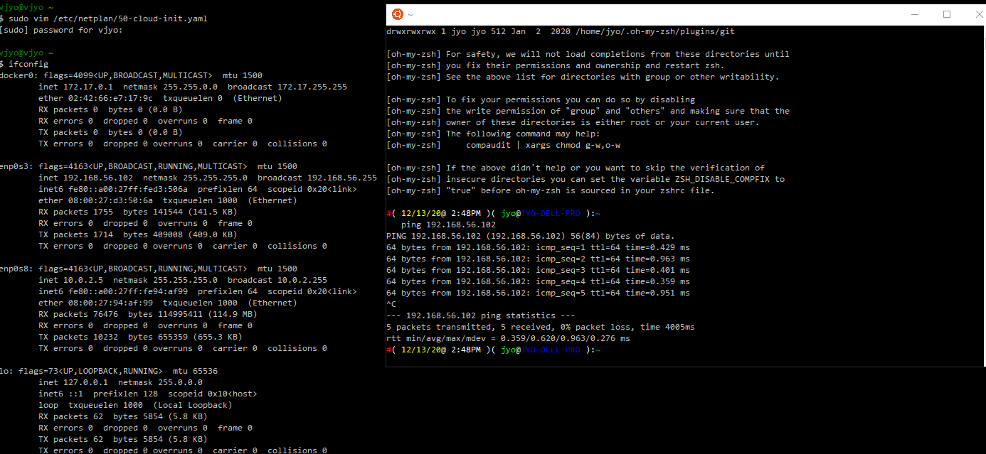 ubuntu server 18.04 vbox,VirtualBox linux 虚拟机 网络配置 