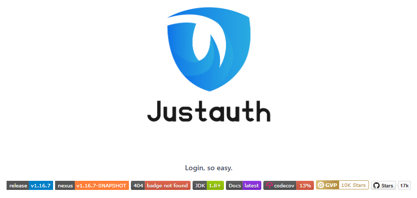 JustAuth 1.16.7 正式版发布，新增微信小程序、AppleID、支付宝证书等认证方式。插图