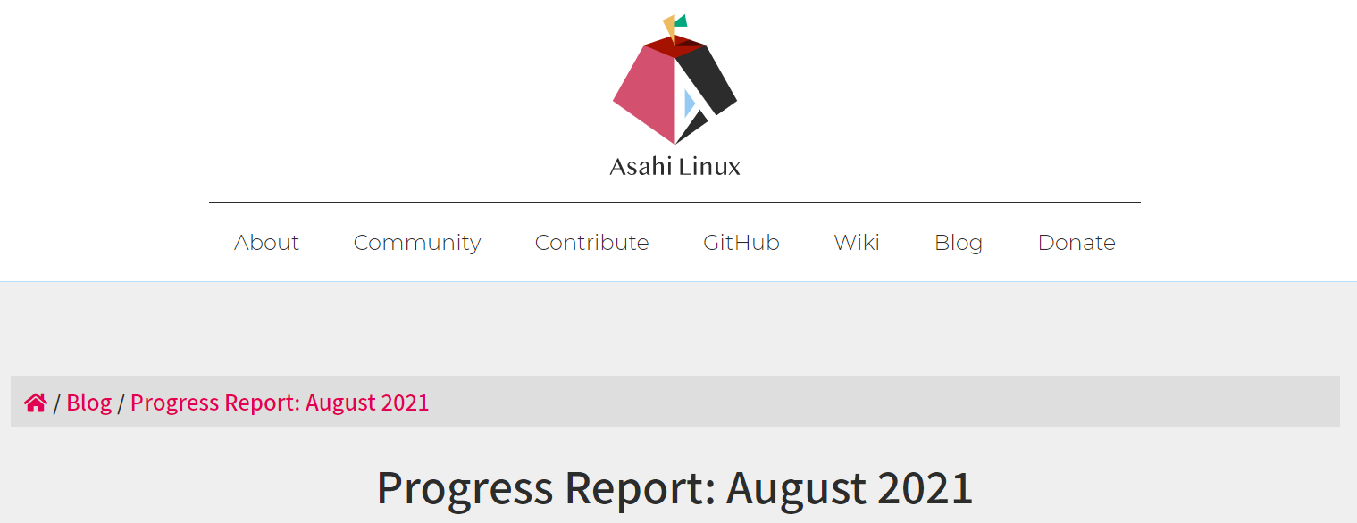 Asahi Linux 报告：逆向工程和 Linux 升级工作仍在继续