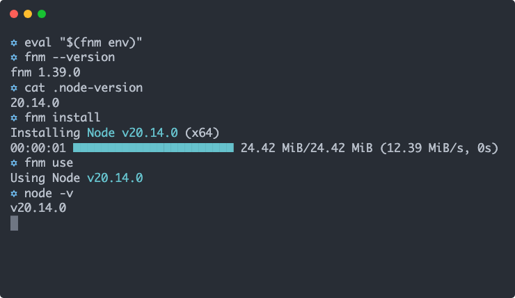 fnm首页、文档和下载 - Rust 编写的跨平台 Node.js 版本管理器 - OSCHINA - 中文开源技术交流社区