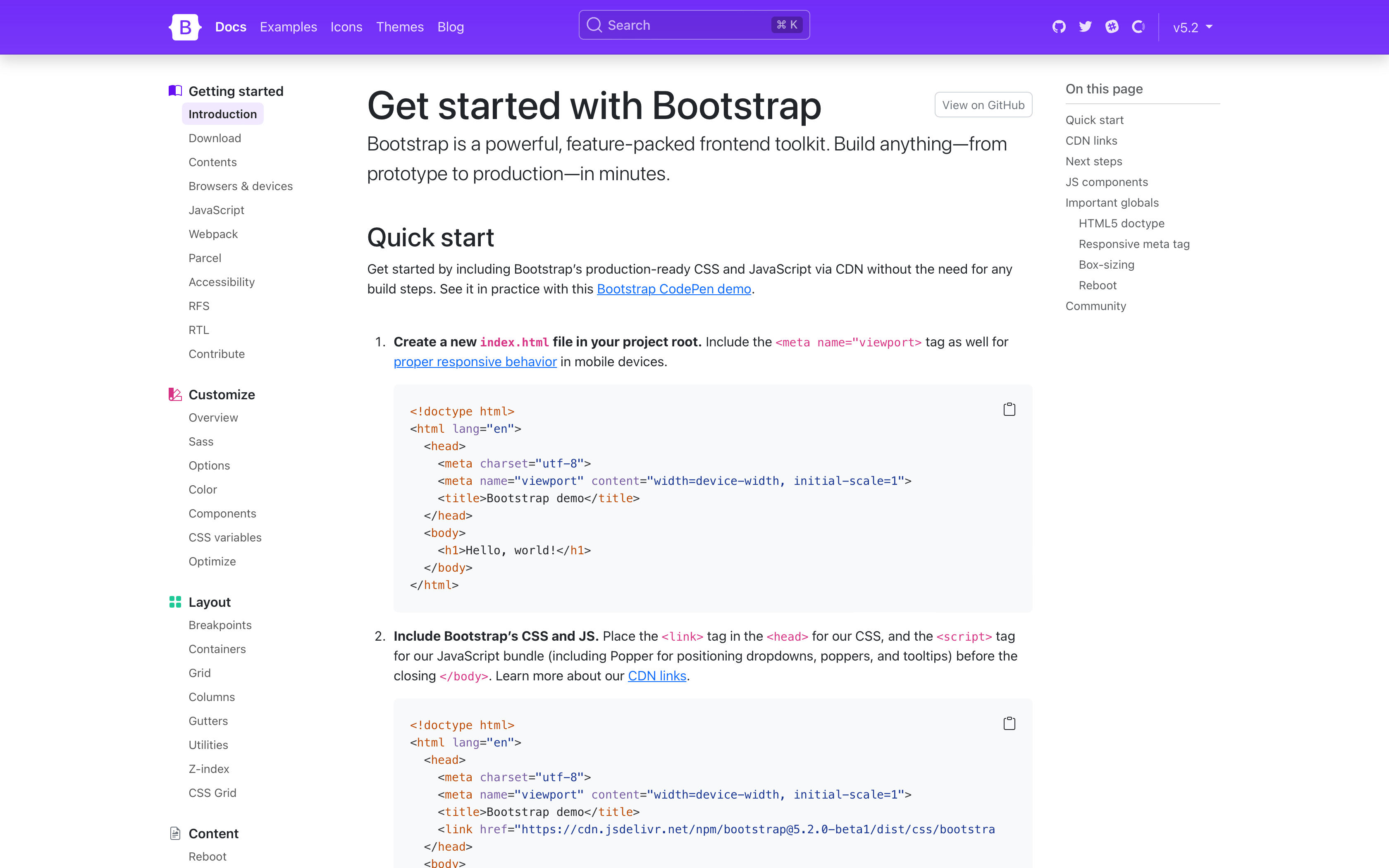 Bootstrap 5.2.0 Beta 发布 - OSCHINA - 中文开源技术交流社区