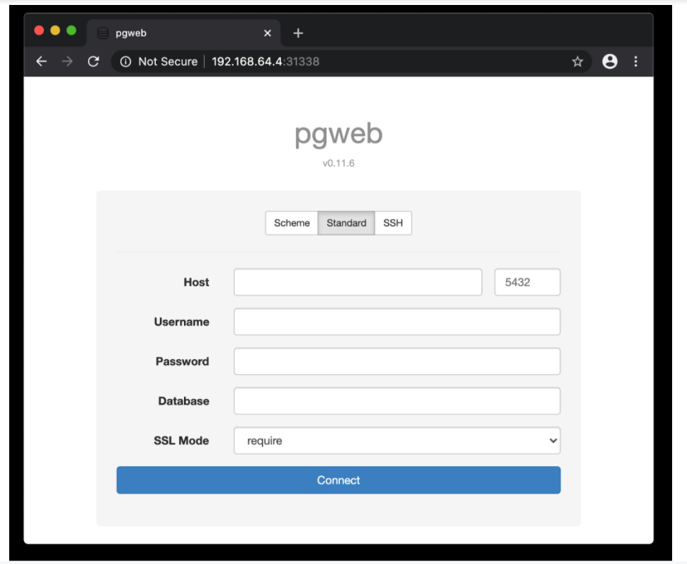 如何简洁优雅地部署PostgreSQL和Pgweb？