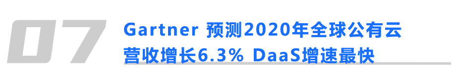 KubeCon 2020线上峰会开幕在即；Gartner预测2020年全球公有云营收增长6.3% 