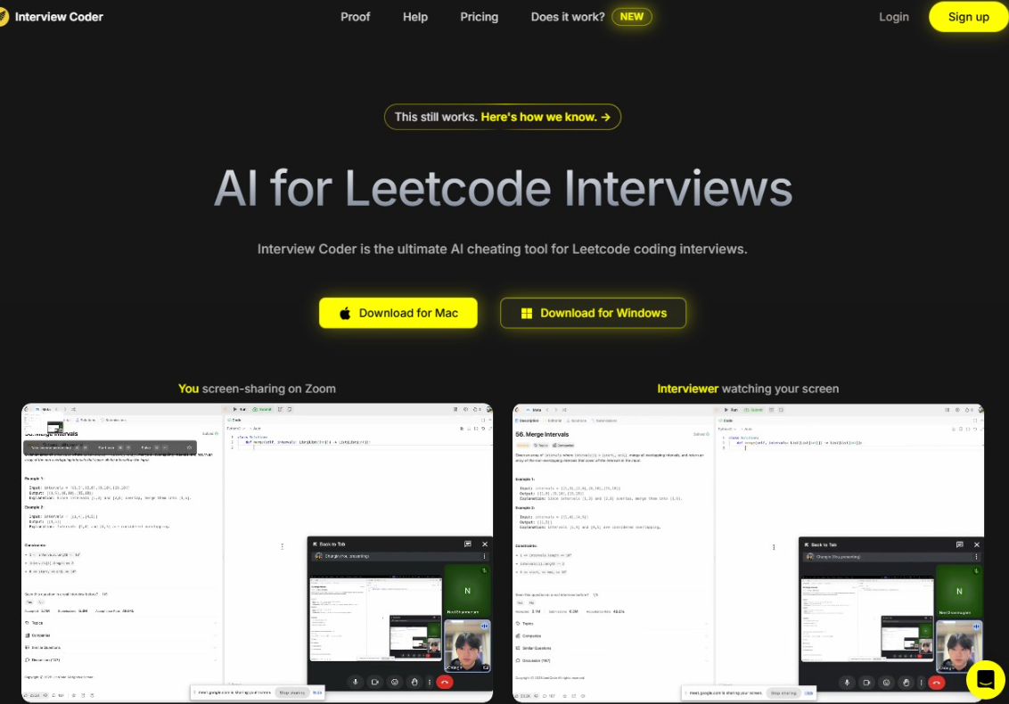 ​哥伦比亚大学退学生开发“AI 面试作弊神器”，融资 500 万美元
