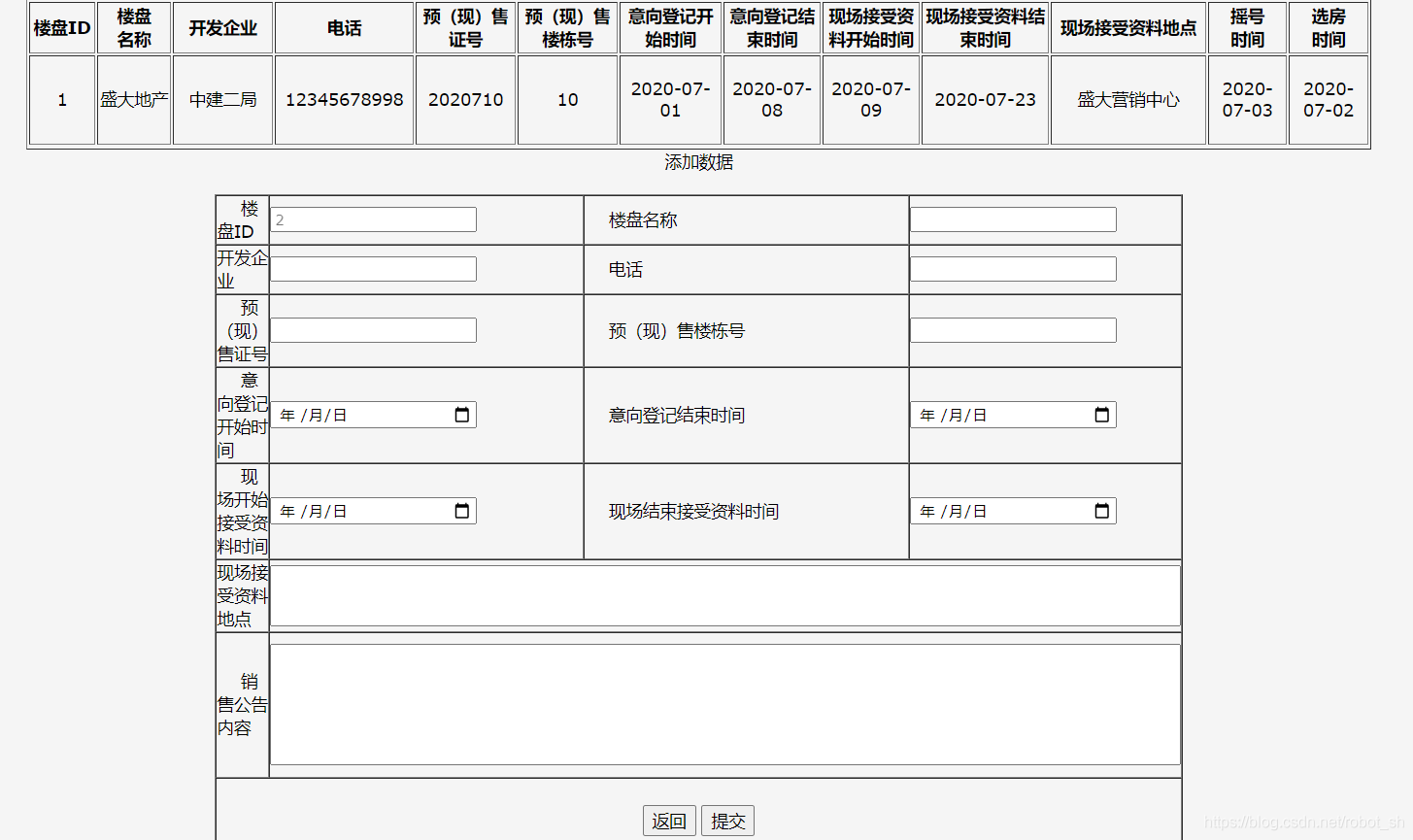 JAVA在线选房系统（JAVA毕业设计含源码和教程） 