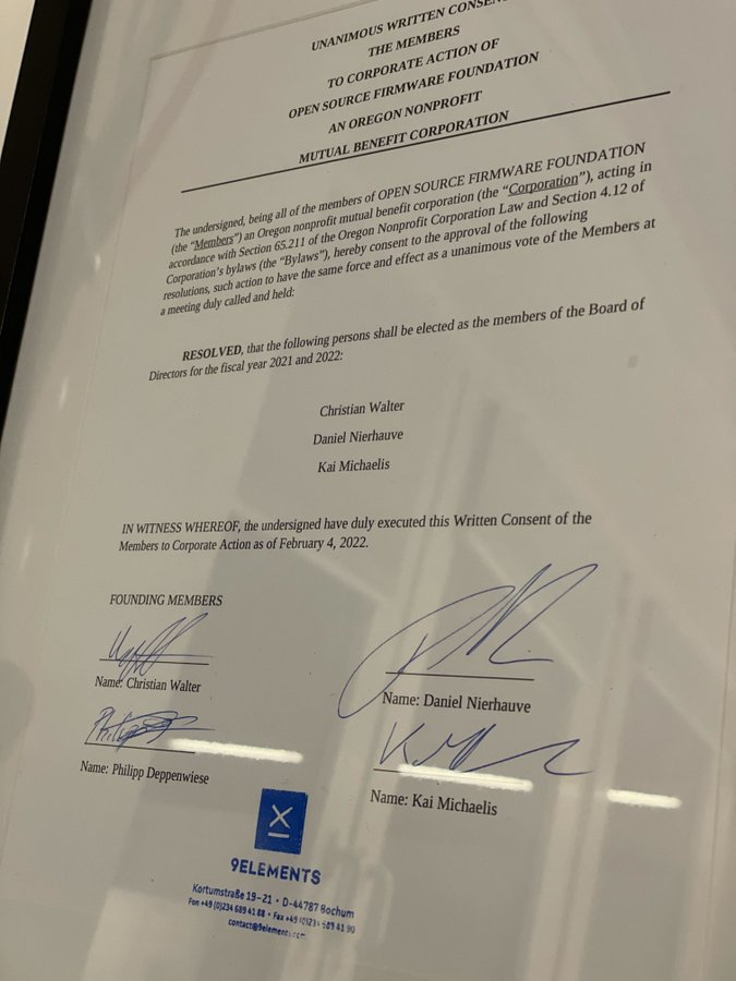 开源固件基金会 (OSFF) 已正式启动