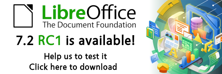 LibreOffice 7.2 RC1 发布，开源办公套件