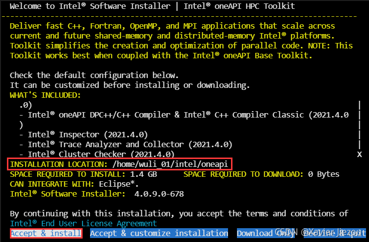 Intel oneAPI HPC Toolkit 安装教程（Linux） - OSCHINA - 中文开源技术交流社区