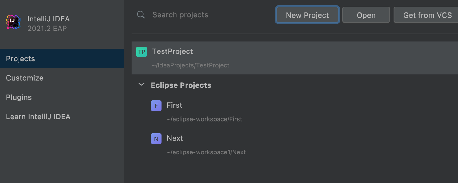 IntelliJ IDEA 2021.2 EAP 2 发布