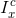 I_x^c