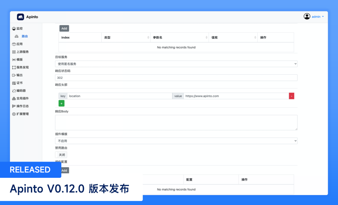 流量镜像端口,Apinto V0.12 发布:新增流量镜像与 Mock 插件,路由特性更丰富