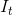 I_t