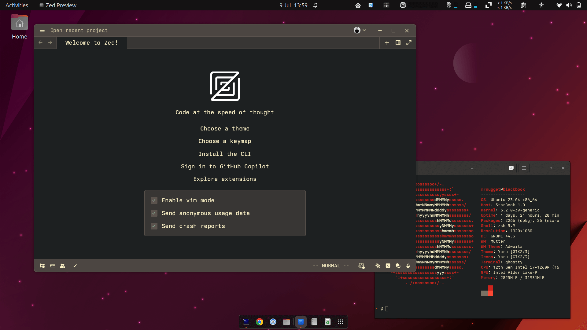 开源代码编辑器 Zed 发布原生 Linux 版本插图