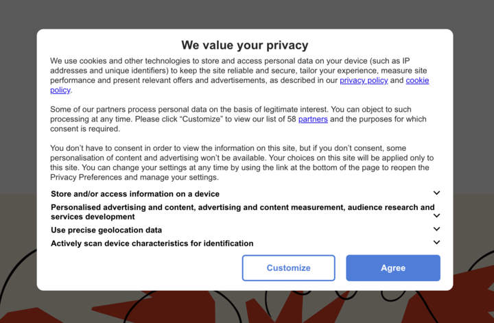 欧盟计划改革隐私法规，有望终结网页“同意 cookies”弹窗