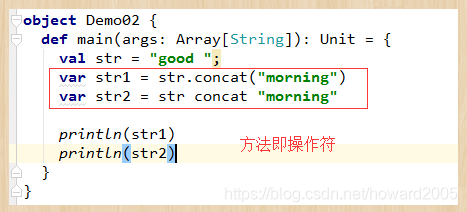 Scala学习笔记03：操作符 