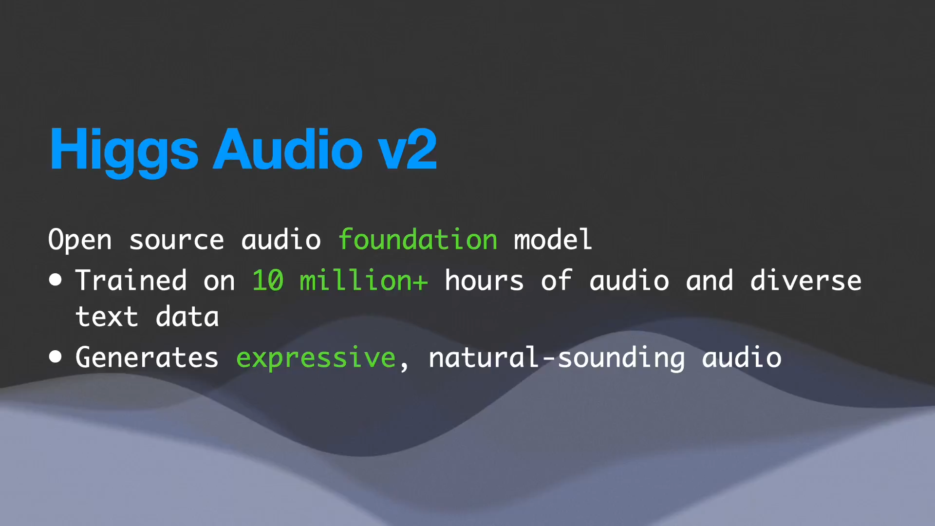 李沐发布开源TTS 语言大模型Higgs Audio v2 - OSCHINA - 开源× AI