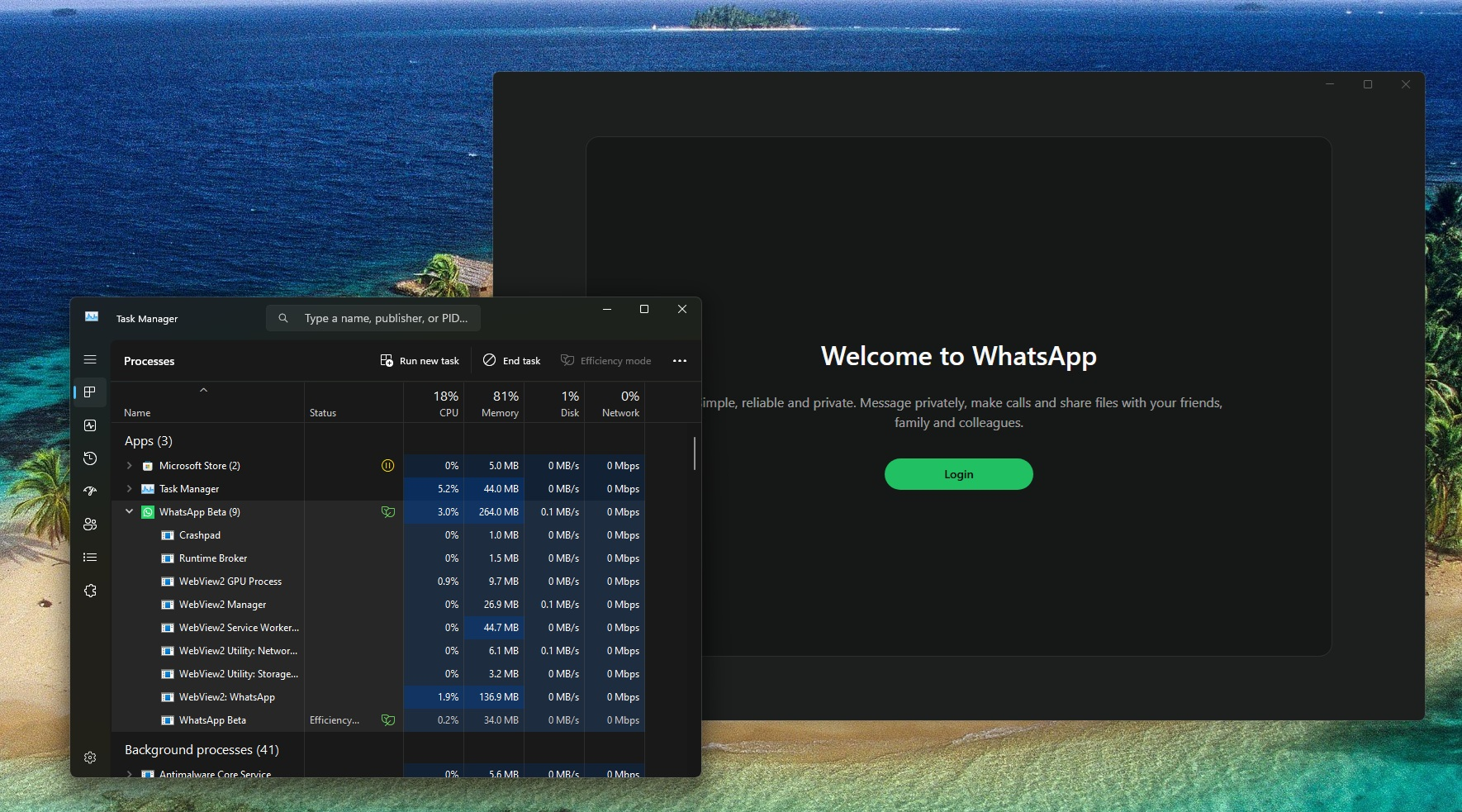 Windows 11 版 WhatsApp 又变成了“Web App”