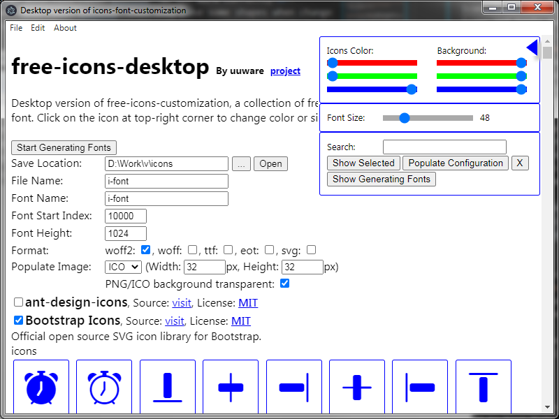 icons-font-desktop首页、文档和下载 - svg 图标集合桌面版本 - OSCHINA - 中文开源技术交流社区