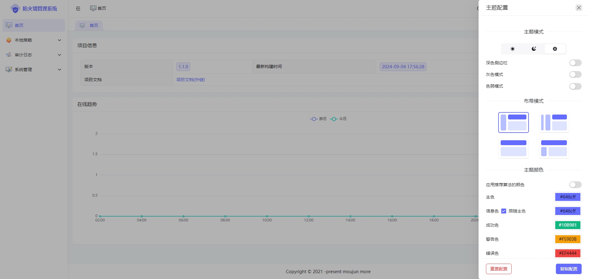 开源软件 web-firewall，基于 nfatables 用于替代 firewalld 的 web 工具插图1