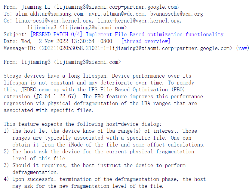 Linux 获得一批被评为“完全疯狂”的 UFS 文件优化补丁