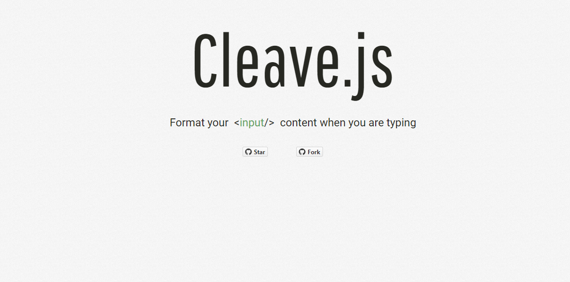 自动格式化输入内容 cleave.jsCSDN博客
