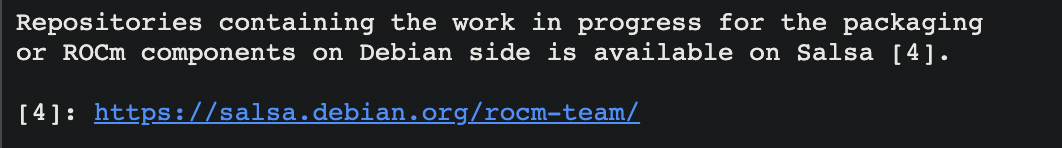 Fedora 和 Debian 将获得 AMD ROCm 支持