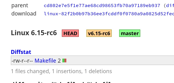 Linus 发布 Linux 6.15-rc6，顺便秀了自己用的樱桃机械键盘