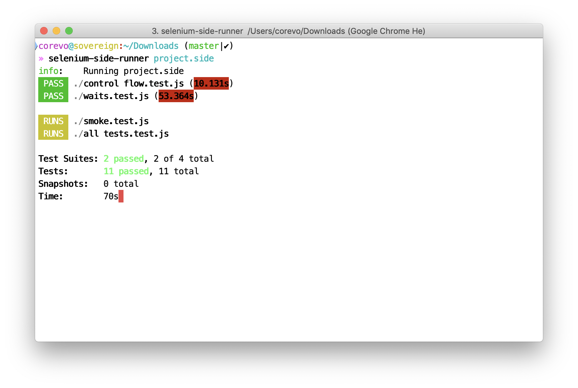命令行运行器样本